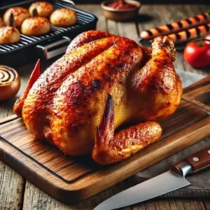 pellet smoker chicken