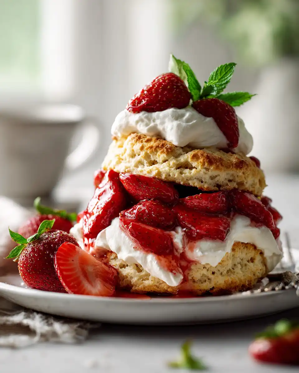 easy strawberry shortcake dessert