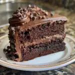 Creamy Chocolate Cake (Moist Bakery Style)