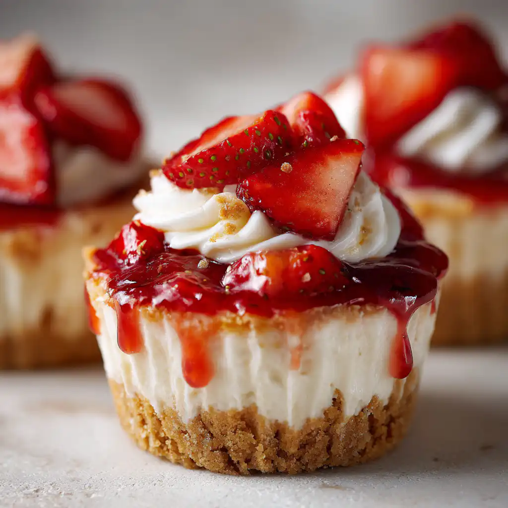 No Bake Strawberry Lemon Cheesecake Cups (Summer Dessert)