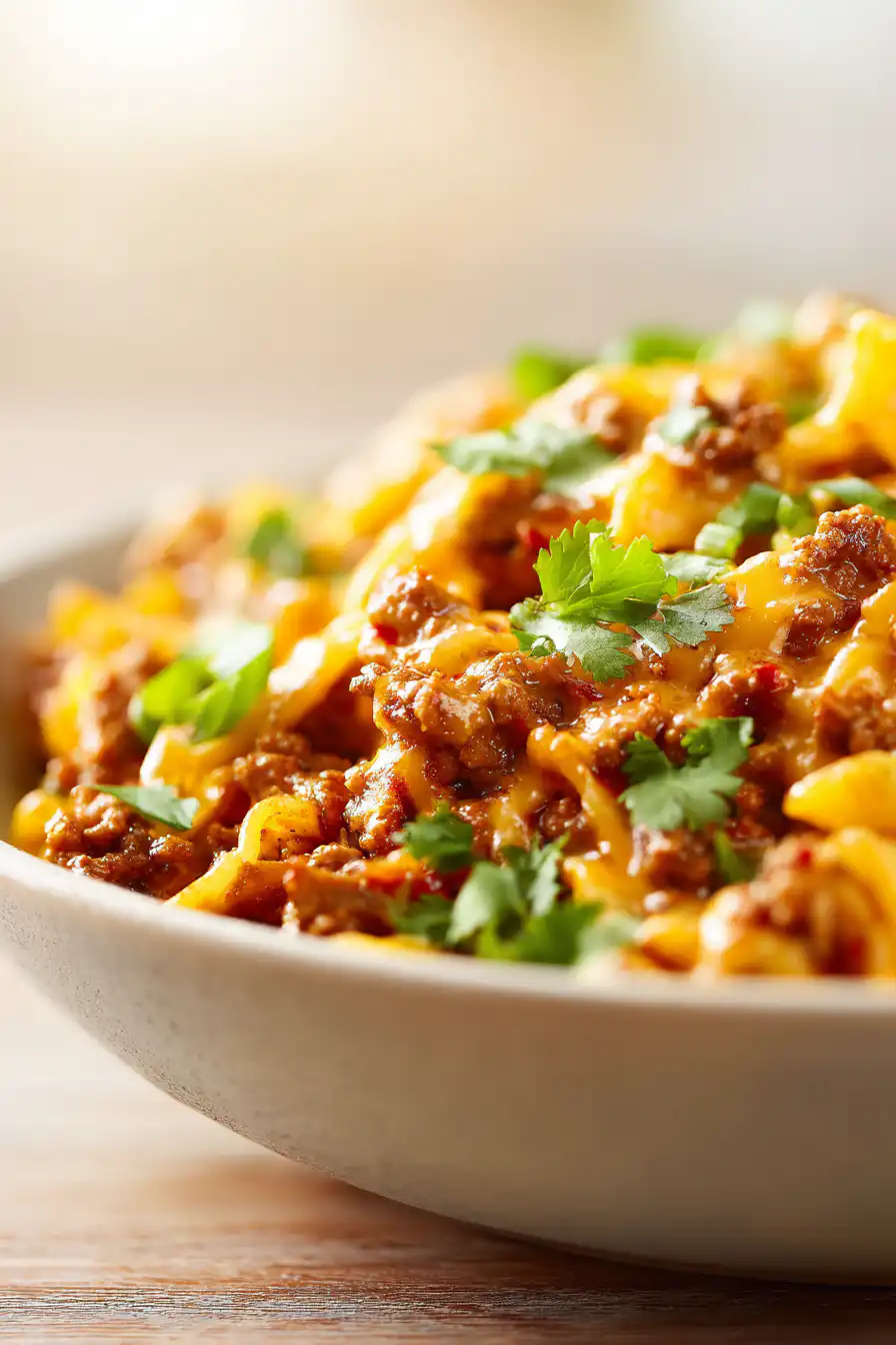 Cheesy Taco Pasta (30 Minute Dinner) 3 image 1777589781843