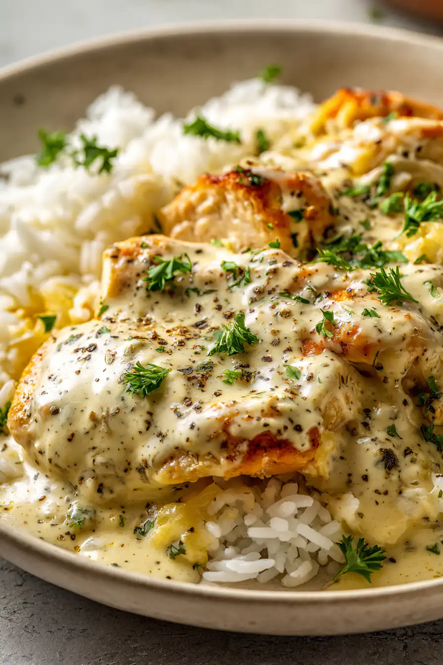 Family Favorite Creamy Garlic Chicken Rice Bowls 3 image 1778004917815