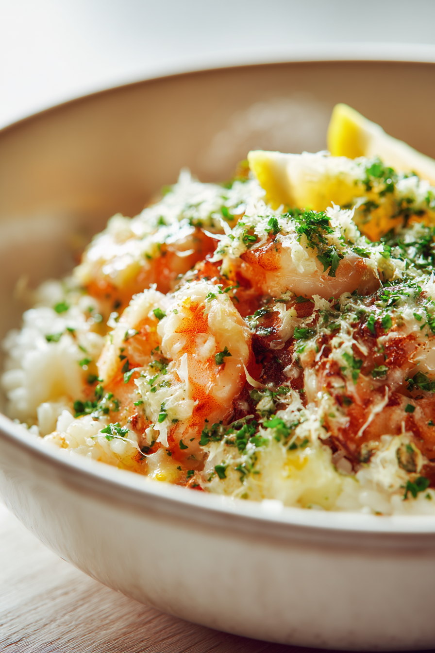 Summer Garlic Butter Shrimp Rice Bowls Viral Dinner 3 image 1778006054594