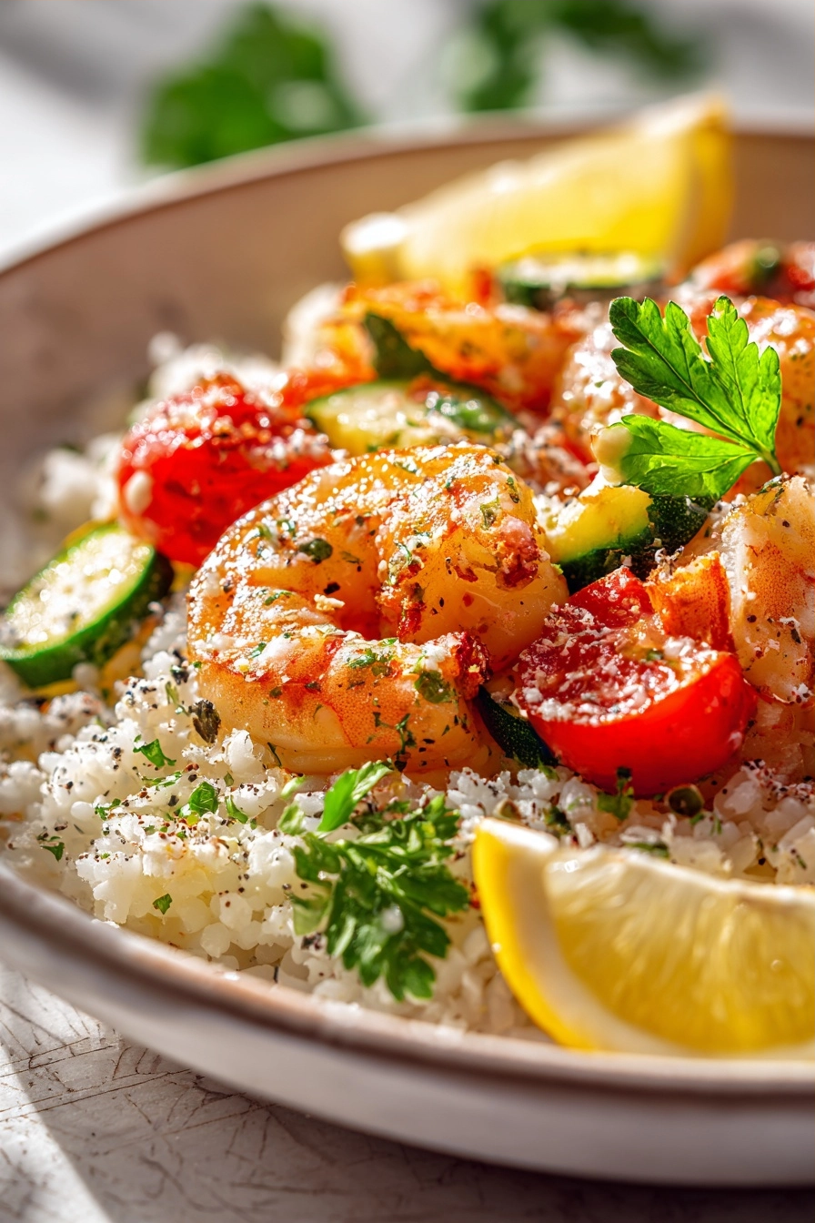 Garlic Butter Shrimp Rice Skillet Quick Meal 3 image 1779138074521