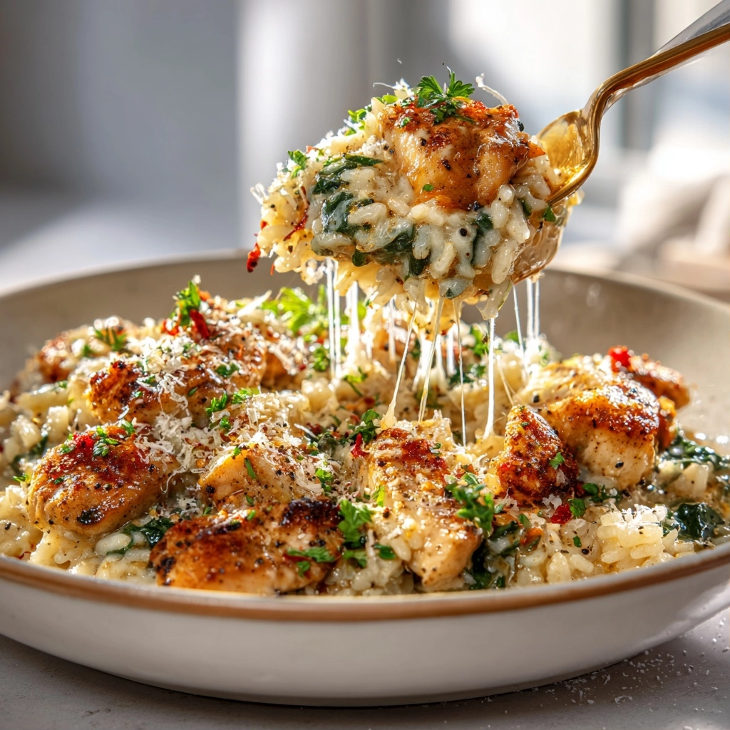 20 Creamy Garlic Chicken and Shrimp Rice Bowl Dinners for Easy Weeknights 3 One Pan Creamy Garlic Chicken Rice Quick Dinner