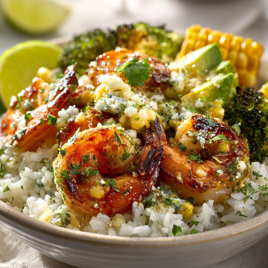 20 Creamy Garlic Chicken and Shrimp Rice Bowl Dinners for Easy Weeknights 6 Garlic Butter Shrimp Rice Bowls: Quick Family Dinner Recipe